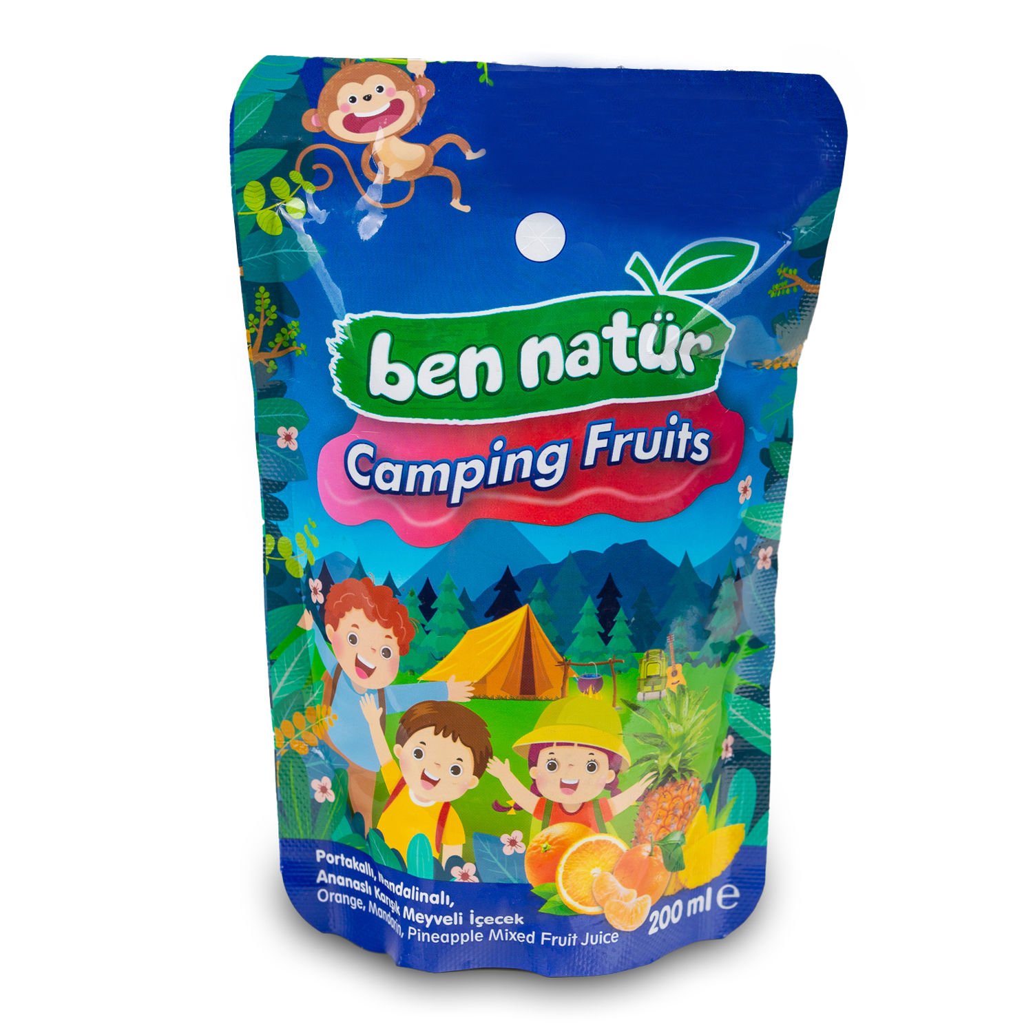Ben Natür Camping Fruits 20*200ml